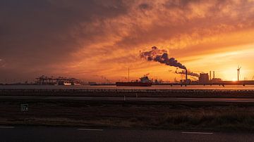 Industrial Sunrise by Wouter Hoogeveen