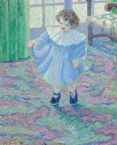 Theodore Earl Butler - Lilly Butler (dochter van de kunstenaar, stiefkleindochter van Claude Monet) (1896)