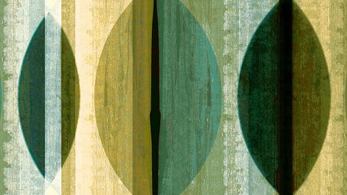 Modern Scandinavisch Bauhaus Abstractie Organisch Rond