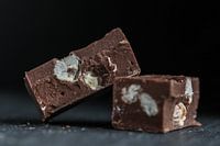 Delicious hazelnut chocolate, pure happiness