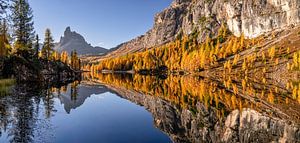 Goldener Oktober in den Dolomiten