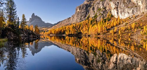 Golden October in the Dolomites by Achim Thomae Photography