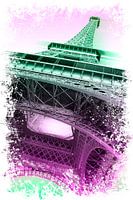 Der Eiffelturm in Paris als Digital Arts