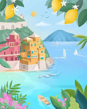 Portofino, Italië van Petra Lizde