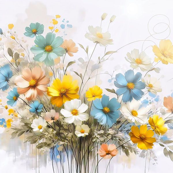 Field flower by Digital Art Nederland