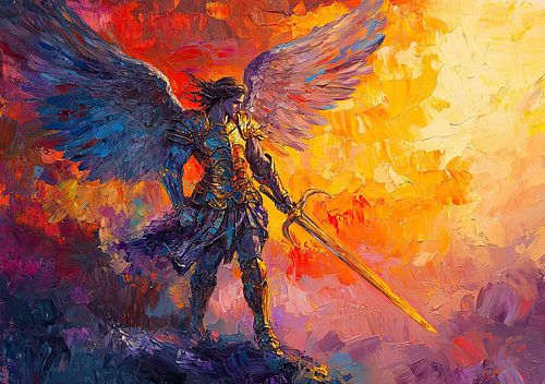 Archangel poster art print