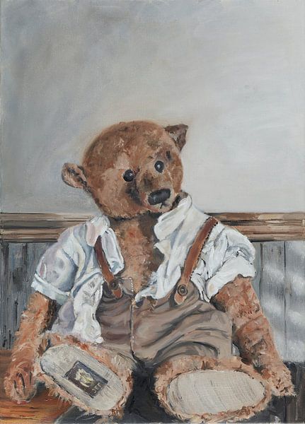 MON OURS EN PELUCHE JEF par Kelly Durieu