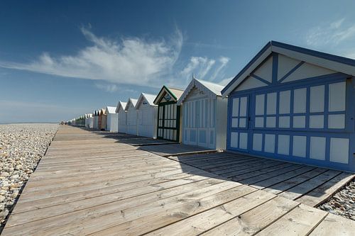 Beach Cabins van Menno Schaefer
