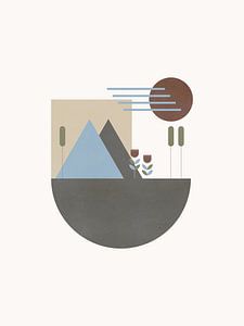 Geometrisch Landschap