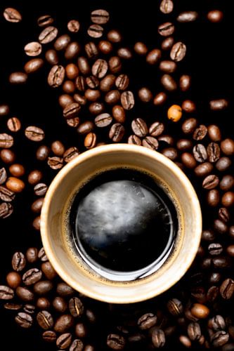 koffie art voor aan de muur