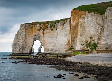 de beroemde olifantenrots in Etretat