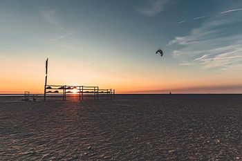 Sonnenuntergang am Strand