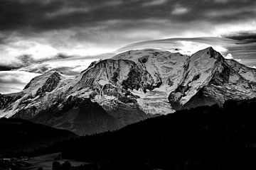 Mont Blanc-massief - Haute-Savoie - Frankrijk van Nicolas LEMAIRE