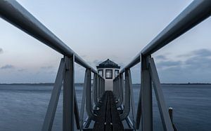Leuchtturm Oostmahorn bei Lauwersmeer