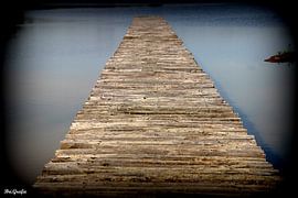 small pier by Brigitte Kielenstijn