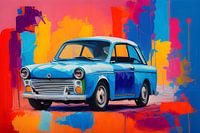 Bunter Trabi