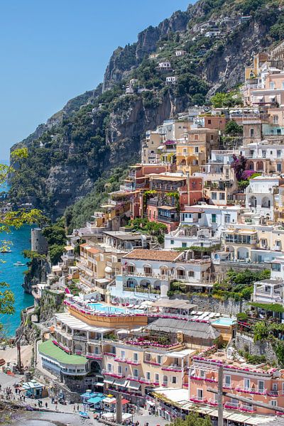 Côte amalfitaine - vue sur Positano par t.ART