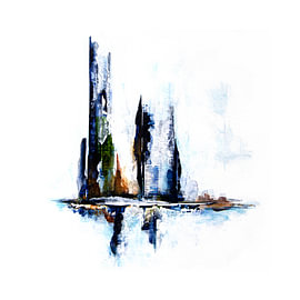 Skyline-Silhouetten