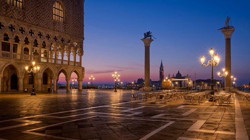 Venise - Piazzetta San Marco par Teun Ruijters