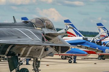 Taxiënde Rafale Solo Display Team 2022.