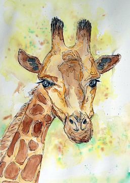 A little giraffe by Sebastian Grafmann