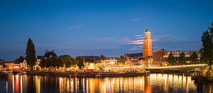 Sommerabend in Zwolle am Zwarte Water