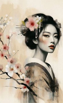 Blossom Geisha van J.O. Han