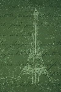 Oui, Oui, Paris ! Aquarelle Tour Eiffel Paris partie 2 de 4 (France city break romantic)