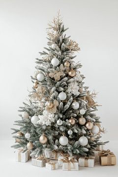 Kerstboom wit van Bert Nijholt
