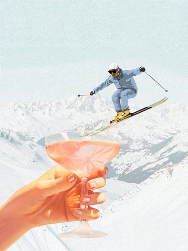 Après Ski Cocktail Collage - Winter Edition