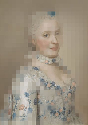 Maria Josepha van Saksen, Dauphine van Frankrijk, Jean-Etienne Liotard