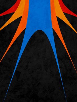 MODERN COLOURFUL GEOMETRIC ABSTRACT ART