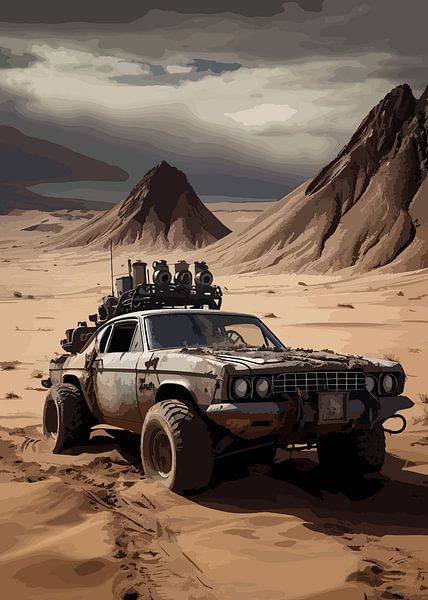 autos montains von movie & music poster