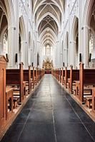 Interieur neogotische Sint Jozef kerk, Tilburg