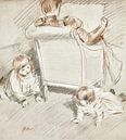 Paul César Helleu - Kinderspel van Peter Balan thumbnail
