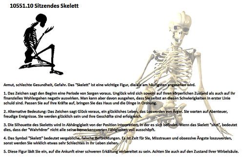 Zittend skelet 10551.10