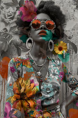 Retro Renaissance - A Burst of Color in a Black and White world