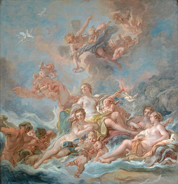 Der Triumph der Venus, François Boucher von Meisterhafte Meister