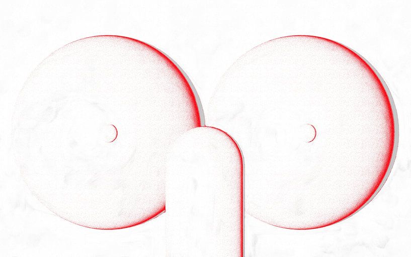 Erotische Compositie V van Maurice Dawson