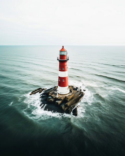 Leuchtturm im Atlantik von fernlichtsicht