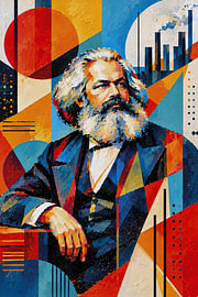 Portretschilderij van Karl Marx – Filosofie, socialisme en revolutie
