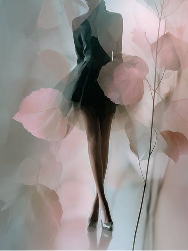 Dame in der Nacht von Caroline Drijber Guérain