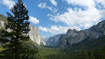 Yosemite tunnelview van Josina Leenaerts