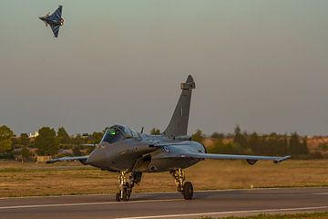 Nieuwste aanwinst Griekse luchtmacht: Dassault Rafale. van Jaap van den Berg