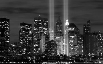 Twin Towers Memorial USA by Brian Morgan