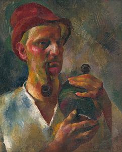 Vilmos Aba-Novák – Selbstporträt (1926)