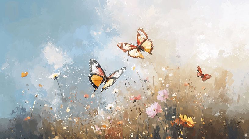 Dance of the Butterflies by Artsy