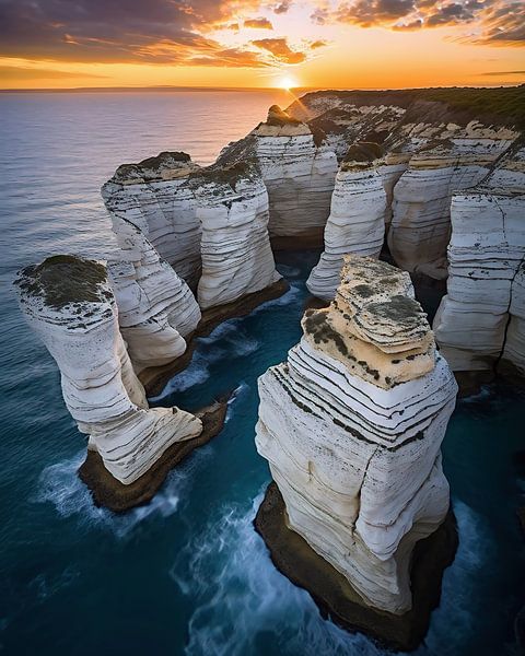 Goldene Stunde am Atlantik von fernlichtsicht