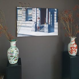 Kundenfoto: Sommerzeit, Edward Hopper, als art frame