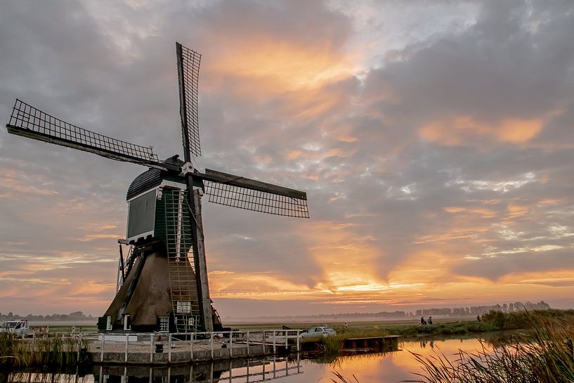 Graaflandse Molen Groot Ammers von Brigitte Alphenaar